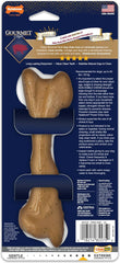 Nylabone Gourmet Style Femur Bone Strong Chew Toy for Dogs, Baby Back Rib Flavor, Large - Up to 50 lb., 1 Count