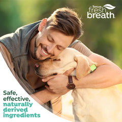 TropiClean Fresh Breath TripleFlex Toothbrush for Large Dogs | 360-Degree Toothbrush |