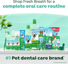 TropiClean Fresh Breath - Dog Toothpaste - Dog Teeth Cleaning Peanut Butter & Honey Flavor