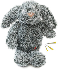 SPOT Cuddle Bunnies Dog Toy - Soft, Plush Fabric Dog Toy with Squeaker, Perfect for Cuddling, Great for Dogs and Puppies of All Ages, Medium to Large Breeds - 13" Rabbit, Assorted Colors