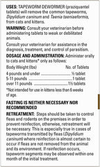 Elanco Tapeworm Dewormer (praziquantel tablets) 6 Weeks and Older, 3-count
