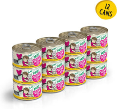 Weruva B.F.F. Play - Best Feline Friend Paté Lovers, Aw Yeah!, Chicken, Duck & Turkey Take a Chance with Chicken, Duck & Turke