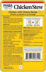 Inaba Chicken Stew with Cheese Wet Cat Food, 1.4 Ounces (Pack of 8)