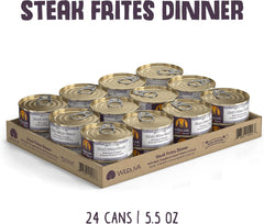 Weruva Classic Dog Food, Steak Frites with Beef, Pumpkin & Sweet Potato in Gravy