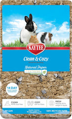 Kaytee Clean & Cozy Natural Paper with Extreme Odor Control Bedding, Made with 100% Recycled Paper