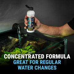 Fritz Complete – Concentrated Water Conditioner/Tap Water Dechlorinator, Instantly Detoxifies Chlorine, Chloramines, Heavy Metals, Ammonia, Nitrite/Nitrates, for Fresh and Saltwater