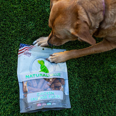 Loving Pets Natural Value Chicken Sausages - Soft Jerky Dog Treats for Large & Small Breeds - Healthy Gluten, Wheat, Soy & Grain Free Pet Treats for Dogs