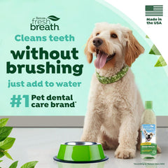 TropiClean Fresh Breath Water Additive for Dogs