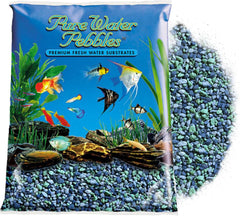 Blue Lagoon Aquarium Gravel - Non-Toxic, Colorfast, Vibrant Substrate for Aquariums, Terrariums, Ponds & Crafts