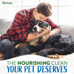 TropiClean Dog Ear Wipes, Dog Ear Cleaner, Soothing Itch Relief, Gently Removes Wax and Debris, Odor Eliminating, Safe for Daily Use, Cat Safe 50 ct