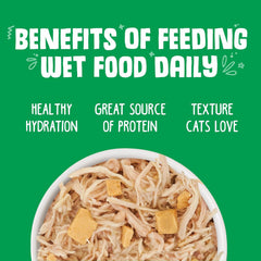 Weruva Classic Cat Food, Green Eggs & Chicken with Chicken Breast & Egg in Pea Soup (Pack of 24)