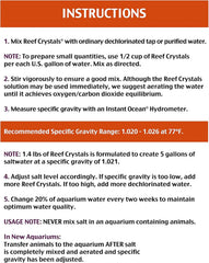 Instant Ocean® Reef Crystals® Reef Salt for Aquarium