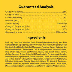 Animals Like Us - RawMix50 Premium Freeze-Dried Raw Grass-Fed Lamb Recipe Dog Food, Protein Rich, Includes Kibble, Non-GMO, No Wheat or Corn