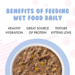 Weruva Kitten, Chicken & Pumpkin Formula in Gravy 3-oz Pouch(Pack of 12)