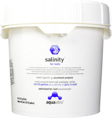 Seachem Laboratories ASM7582 Salinity for Reefs Aquarium Systems, 450-Liter