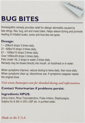 HomeoPet Bug Bites, 15 Milliliters each, Itch Relief for Dogs Cats and Other Animals