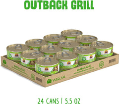 Weruva Classic Cat Food, Outback Grill with Sardine & Seabass in Gravy (Pack of 24)