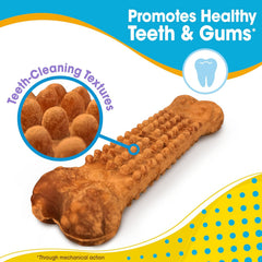 Nylabone Nubz Natural Edible Dog Chew Treats for Puppies, Long Lasting Dog Bones Made in USA, Turkey & Sweet Potato Flavor, for Puppies