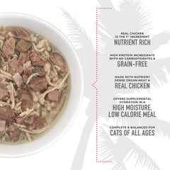 After Dark, Variety Pack, High-Protein and 100% Non-GMO Ingredients, Wet Cat Food for Adult Cats