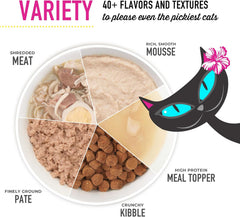 Tiki Cat Aloha Friends, Tuna, Ocean Whitefish & Pumpkin, Grain-Free & High Moisture, Wet Cat Food for All Life Stages