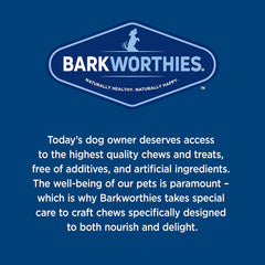 Barkworthies Odor-Free 12 Inch Bully Sticks - Protein-Packed, Easily Digestible, All-Natural Rawhide Alternative, Supports Dental Health