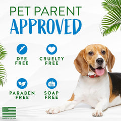 TropiClean Dog Ear Wipes, Dog Ear Cleaner, Soothing Itch Relief, Gently Removes Wax and Debris, Odor Eliminating, Safe for Daily Use, Cat Safe 50 ct