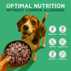 Farmland Traditions The Good List Air-Dried Dog Food, Premium Lamb, Venison, & Bone Broth for Dogs, Protein Rich & Grain-Free Nutrition