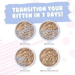 Weruva Kitten, Chicken & Tuna Formula in Gravy 3-oz Pouch(Pack of 12)