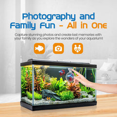 Flipper Cleaner FL!PPER Flipper DeepSee Viewer MAX 5" Coral and Fish Magnifier for Reef Tank and Freshwater Aquarium Photography and Videography - Magnetic Magnifying Glass