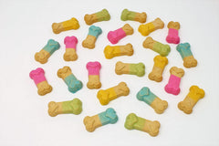 Claudia's Canine Bakery Luv Bones - Vanilla Gourmet Dog Treats - Pastels 24 ct