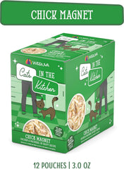 Weruva Cats in The Kitchen, Chick Magnet with Chicken & Mackerel in Gravy Cat Food