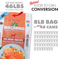 Grandma Lucy’s® Macanna™ Freeze Dried Grain Free Salmon Recipe Dog Food