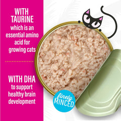 Tiki Cat Baby Pate Wet Cats Food for Kittens, Chicken, Salmon & Chicken Liver