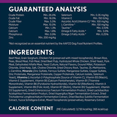 Next Level Super Premium Dog Food – HI-PRO Professional™ – Dry Kibble for Dogs at All Life Stages of All Breeds – 26% Protein with Gluten Free Grains, for High Energy, Active Dogs & Puppies 40 lb