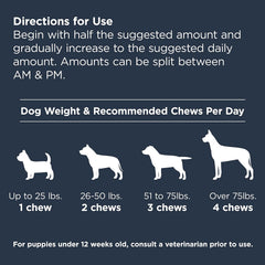 Nulo Functional Calming Dog Supplement, Made with Organic Hemp Seed and Ashwagandha Root, Helps Reduce Dog Stress and Promotes Balanced Behavior, 90 Soft Chews