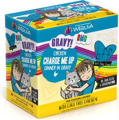 Weruva B.F.F. OMG - Best Feline Friend Oh My Gravy!, Chicken Charge Me Up with Chicken in Gravy