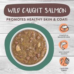 Weruva Classic Cat Stews!, Simmer Down with Turkey, Chicken & Salmon in Gravy (Pack of 12)