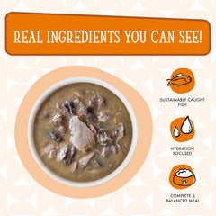 Weruva Cats in The Kitchen, Pumpkin Jack Splash with Tuna in Pumpkin Soup Cat Food