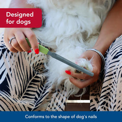 Safari Dog Nail File - Ensure a Smooth Finish After Cutting - Remove Burs from Outdoor & Indoor Dogs - One Size