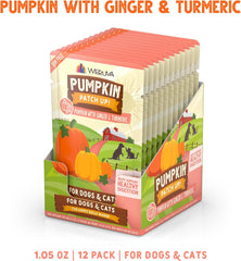 Weruva Pumpkin Patch Up! Pumpkin with Ginger & Turmeric for Dogs & Cats (Pack of 12)