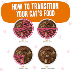 Weruva B.F.F. OMG - Best Feline Friend Oh My Gravy!, Tuna & Salmon Sweet Cheeks with Tuna & Salmon in Gravy Cat Food