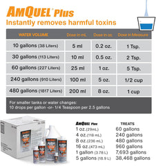 KORDON #33411 AmQuel Plus for Aquarium, 1-Ounce