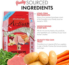 Grandma Lucy’s® Artisan™ Freeze Dried Grain Free Pork Recipe Dog Food