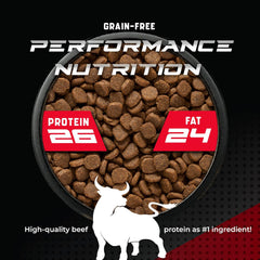 CanineX Beef Protein Grain-Free Dry Dog Food 40 lb