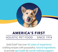 Solid Gold Beef Bone Broth for Dogs - Grain Free Dog Food Topper Rich in Collagen and Superfoods - Nutrient Dense Dog Gravy Topper for Dry Food - Promotes Gut Health and Hydration - Single 8-oz