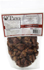 Omas Pride Opaws Freeze Dried Raw Whole Chicken Heart Treats For Dogs/Cats, 4-Ounce