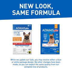ADAMS Plus Flea & Tick Prevention Spot On for Dogs