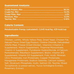 BIXBI Rawbble Dry Food Chicken Recipe for Cats, 3lb