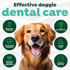 TropiClean Fresh Breath Water Additive Concentrate for Dogs | Breath Freshener and Teeth Cleaning Solution | No Brushing Required