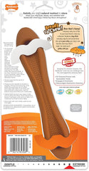 Nylabone Baguette Power Chew Toy for Dogs, Dog Toys for Aggressive Chewers, Roast Chicken Flavor, Large Dogs - Up to 50 lbs, 1 Count